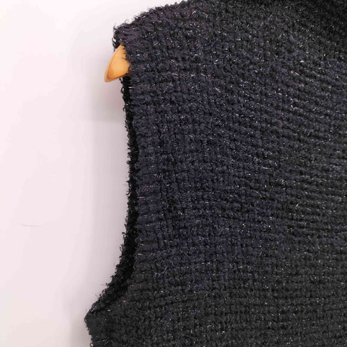 ミーイッセイミヤケ me ISSEY MIYAKE 11AW ボトルネック ラメプリーツトップ レディース