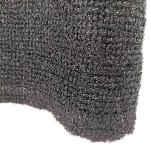 ミーイッセイミヤケ me ISSEY MIYAKE 11AW ボトルネック ラメプリーツトップ レディース
