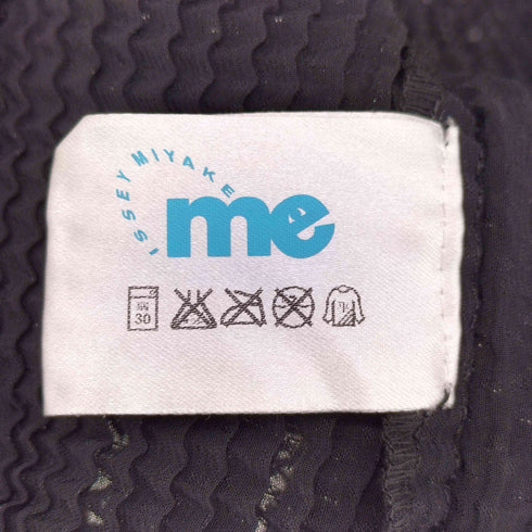 ミーイッセイミヤケ me ISSEY MIYAKE 11AW ボトルネック ラメプリーツトップ レディース