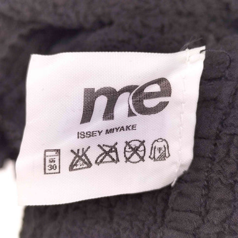ミーイッセイミヤケ me ISSEY MIYAKE 03SS 異素材切替 スターデザイン カリフラワー プリーツトップ レディース