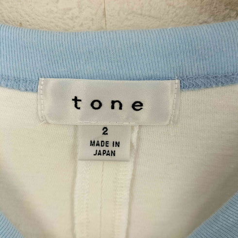 トーン tone 25SS ラグランスリーブ Tシャツ メンズ JPN:2