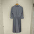 トッコクローゼット tocco closet 襟ビジュー付きサイドプリーツワンピース レディース M