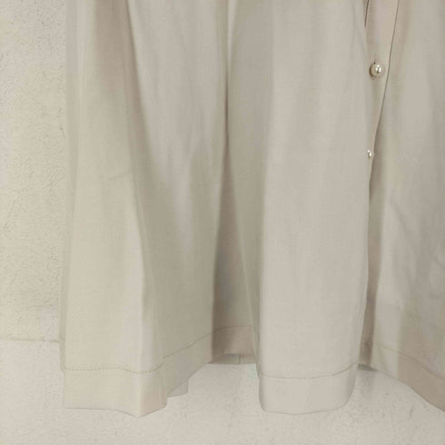 トッコクローゼット tocco closet ヨークレース切り替えバックレースアップシャツワンピース レディース M