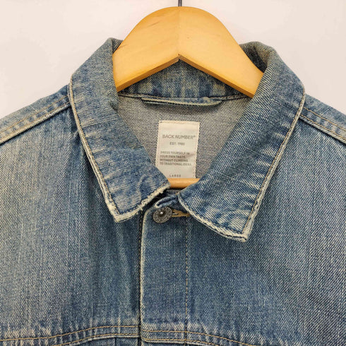 バックナンバー BACK NUMBER 507XX 2nd TYPE 月桂樹ボタン デニム トラッカー ジャケット メンズ import:L