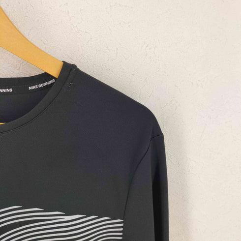 ナイキ NIKE Dri-FIT UV ロングスリーブ ランニングトップ メンズ import:M