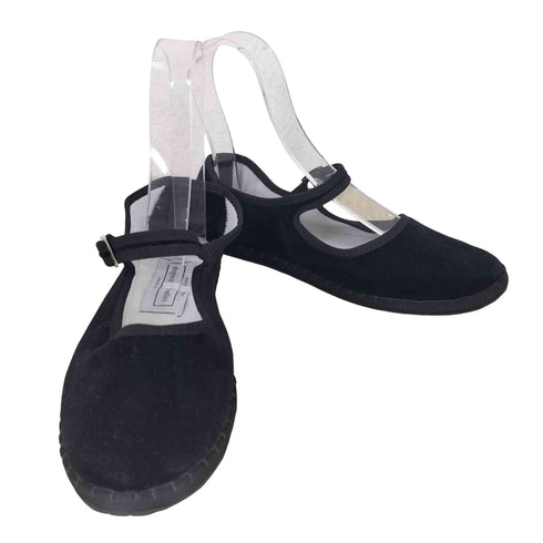 drogheria Crivellini MADE IN ITALY ベロアフラットシューズ import レディース