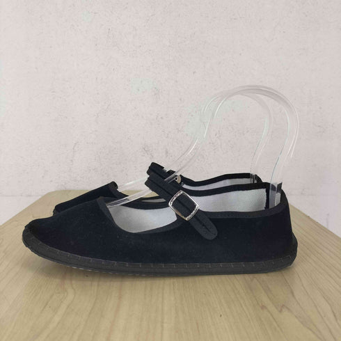 drogheria Crivellini MADE IN ITALY ベロアフラットシューズ import レディース