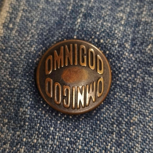 オムニゴッド OMNIGOD 裾ジップ スナップボタン デニムシャツ メンズ JPN:2