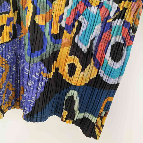 プリーツプリーズイッセイミヤケ PLEATS PLEASE ISSEY MIYAKE 07SS 総柄プリーツ ブラウス レディース JPN:3