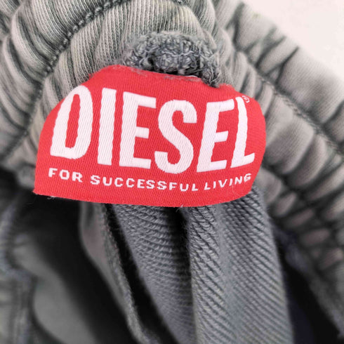 ディーゼル DIESEL ロゴパッチ 染加工 スウェットパンツ メンズ JPN:S