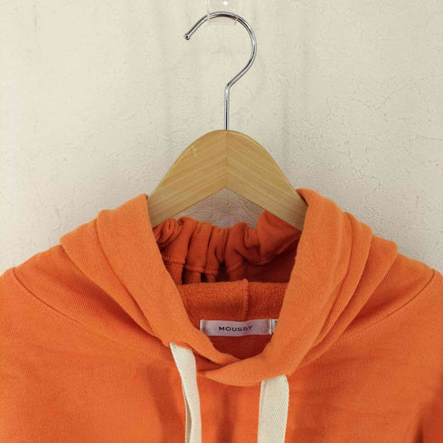 マウジー moussy 短丈 BOXY HOODIE レディース FREE