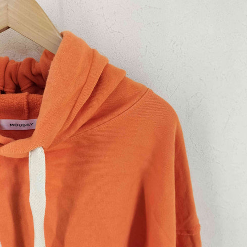 マウジー moussy 短丈 BOXY HOODIE レディース FREE