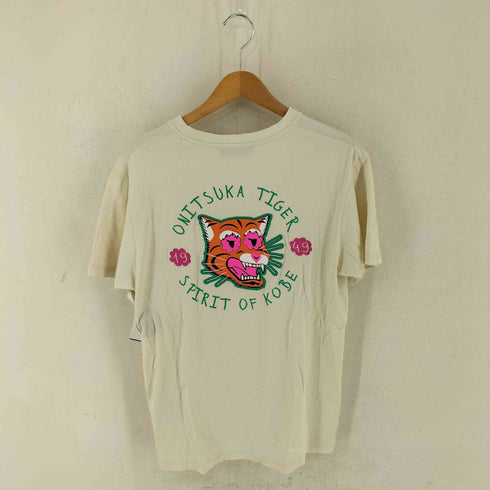 オニツカタイガー ONITSUKA TIGER SPIRIT OF KOBE プリントTシャツ メンズ L