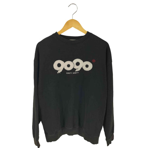 ナインティナインティ 9090 OG Logo Patched Crewneck Sweat メンズ L