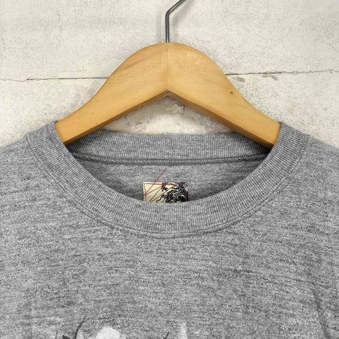 Adapt Design by 和 Japanese pattern 虎 和柄 クルーネックカットソー メンズ JPN:L