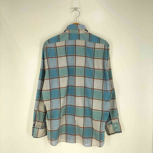 リーバイス Levis 70-80S USA製 ポリコットン チェック ワークシャツ メンズ