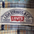 リーバイス Levis 70-80S USA製 ポリコットン チェック ワークシャツ メンズ