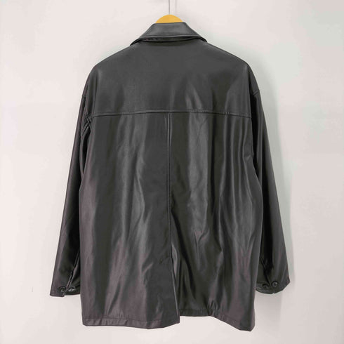 ロッキーモンロー Rocky Monroe PUレザーカージャケット メンズ JPN:L