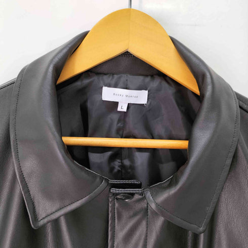 ロッキーモンロー Rocky Monroe PUレザーカージャケット メンズ JPN:L