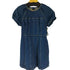 ザラ ZARA バルーンスリーブ デニムミニワンピース レディース import:S