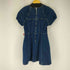 ザラ ZARA バルーンスリーブ デニムミニワンピース レディース import:S