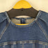 ザラ ZARA バルーンスリーブ デニムミニワンピース レディース import:S