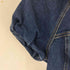 ザラ ZARA バルーンスリーブ デニムミニワンピース レディース import:S