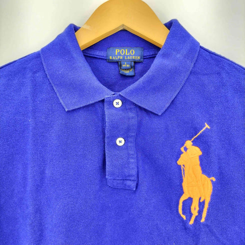 ポロラルフローレン POLO RALPH LAUREN 現行タグ ビッグポニー刺繍 ナンバリング 3 ポロシャツ レディース import:L