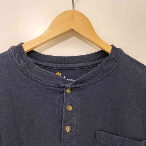 カーハート Carhartt ヘンリーネック L/S Tシャツ メンズ import:L