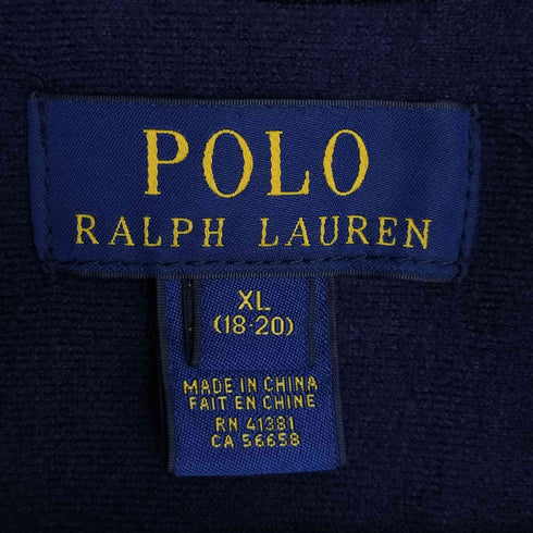 ポロラルフローレン POLO RALPH LAUREN 現行タグ ポニー刺繍 パッカブル ジップアップジャケット レディース import:XL