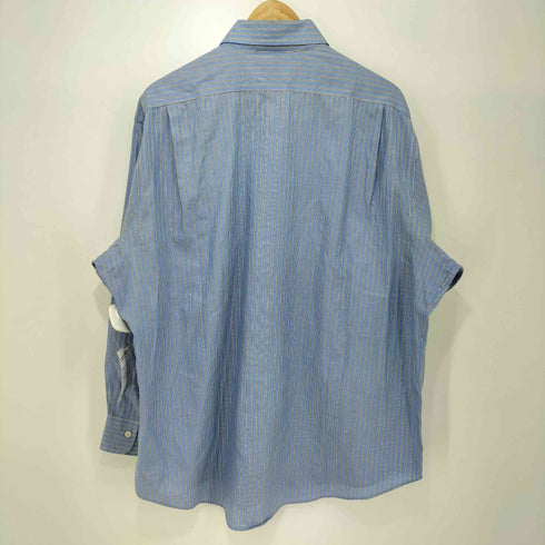 ローレンラルフローレン LAUREN RALPH LAUREN NON IRON レギュラーカラー ストライプ L/S シャツ メンズ 32/33