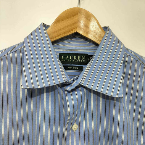 ローレンラルフローレン LAUREN RALPH LAUREN NON IRON レギュラーカラー ストライプ L/S シャツ メンズ 32/33