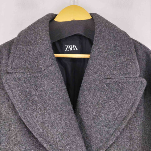 ザラ ZARA ダブルブレストコート レディース import:L