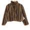 マウジー moussy FAUX FUR STAND COLLAR ジャケット レディース FREE