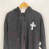 Affliction ロゴプリント フェード ジップアップパーカー Y2K メンズ import:L