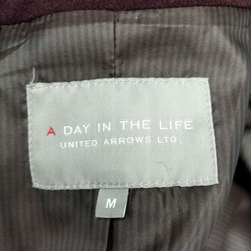 アデイインザライフユナイテッドアローズ A day in the life UNITED ARROWS ウール チェスターコート メンズ import:M