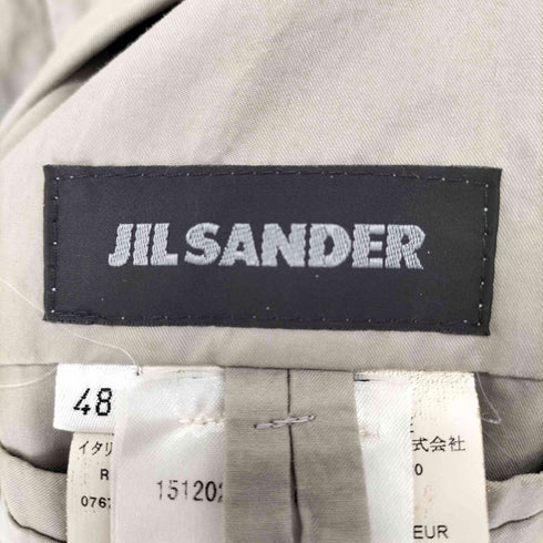ジルサンダー JIL SANDER 背抜き 2Bテーラードジャケットセットアップ メンズ 48