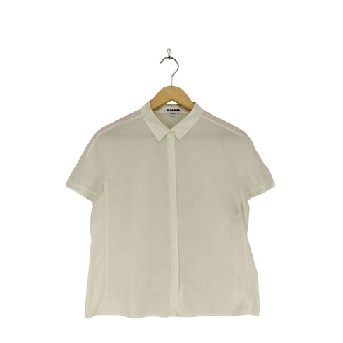 ジルサンダー JIL SANDER 比翼S/S シャツ レディース 38