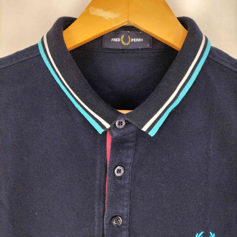 フレッドペリー FRED PERRY 別注 Change Collor Polo Shirt メンズ import:L