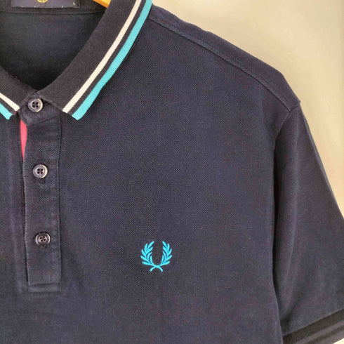 フレッドペリー FRED PERRY 別注 Change Collor Polo Shirt メンズ import:L