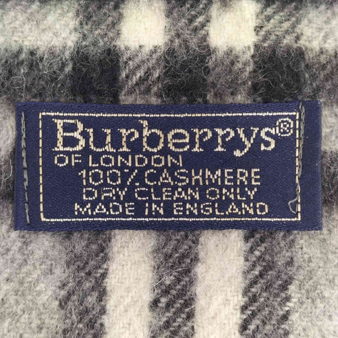バーバリーロンドン BURBERRY LONDON ノバチェック カシミヤ マフラー レディース