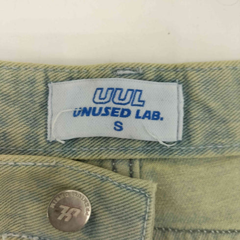 UUL UNUSED LAB Y2K ウォッシュド バレルレッグ デニム メンズ import:S