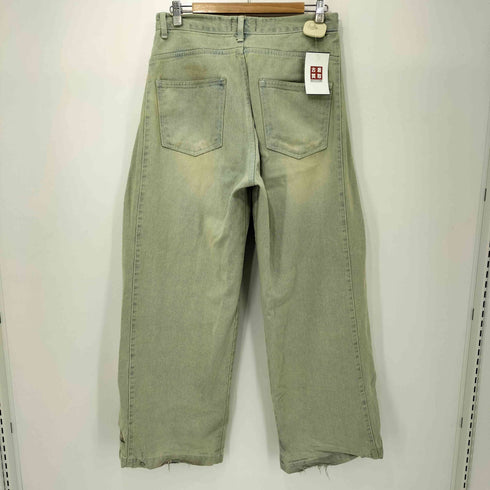 UUL UNUSED LAB Y2K ウォッシュド バレルレッグ デニム メンズ import:S