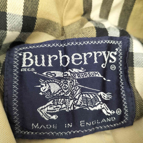バーバリーズ BURBERRYS 裏地ノバチェック ステンカラーコート メンズ
