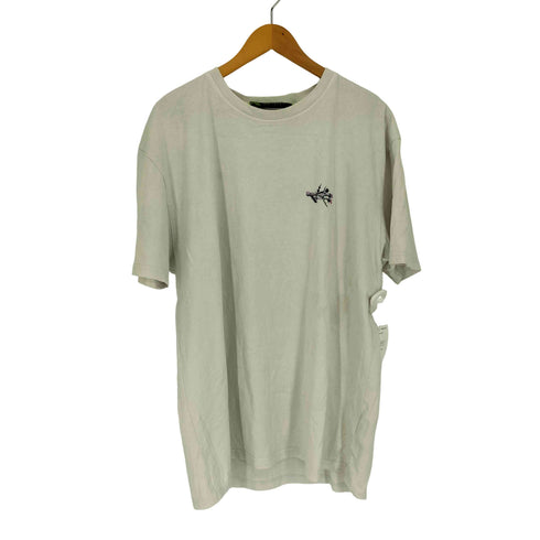NewAmsterdam グラフィックロゴ フラワープリント クルーネックTシャツ メンズ import:XL