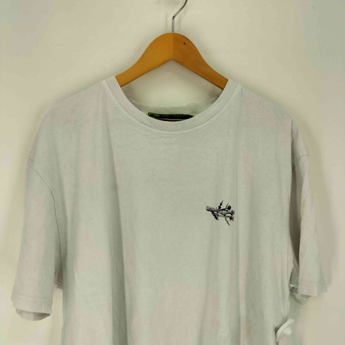 NewAmsterdam グラフィックロゴ フラワープリント クルーネックTシャツ メンズ import:XL