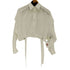 ウジョー Ujoh Double Belt Cropped Shirt レディース 2
