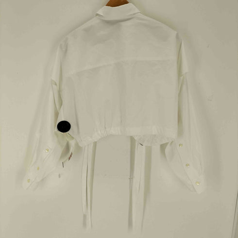 ウジョー Ujoh Double Belt Cropped Shirt レディース 2