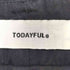 トゥデイフル TODAYFUL twill Tuck Trousers ツイルタックトトラウザーズ レディース JPN:36