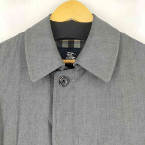 バーバリーロンドン BURBERRY LONDON 裏地ノバチェック ステンカラーコート メンズ import:L